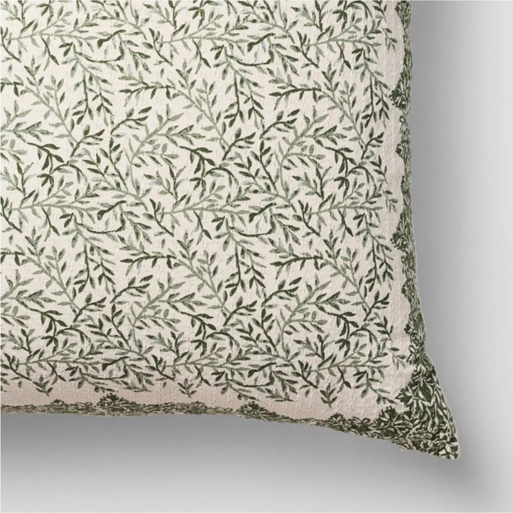 24” Oversized Square Brubaker Allover Cotton Dobby Pillow Threshold Studio McGee